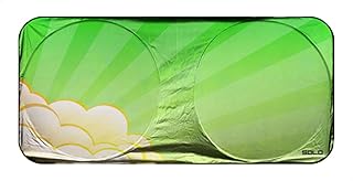 Solo F533 Front or Rear Printed Sun Shade for Cars - Multi Color