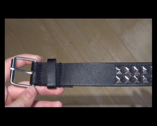 Ceinture Enfant Punk à Rivets - Tour De Taille 52-67 Cm - Pour Filles 3-12 Ans - EANAGO