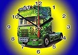 LKW, Truck Scania in Wanduhr, 02 m