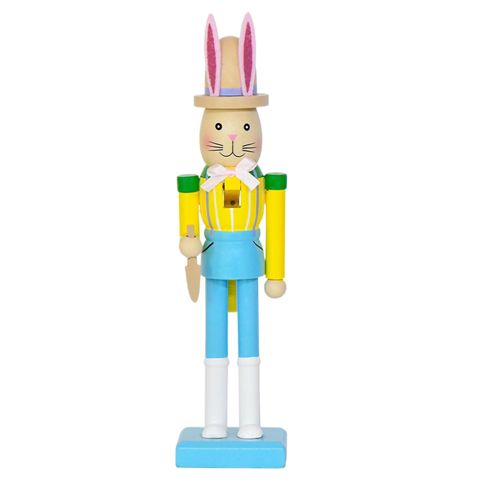 Casse-noisette lapin de Pâques pour centre de table de fête et salon