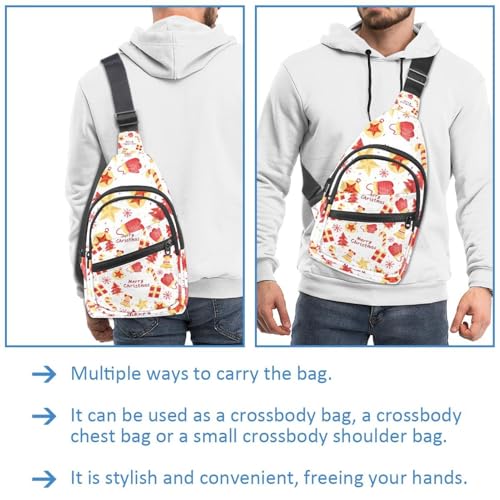 Bolsas cruzadas con patrón de campana y guantes, impermeables para hombre y mujer 2