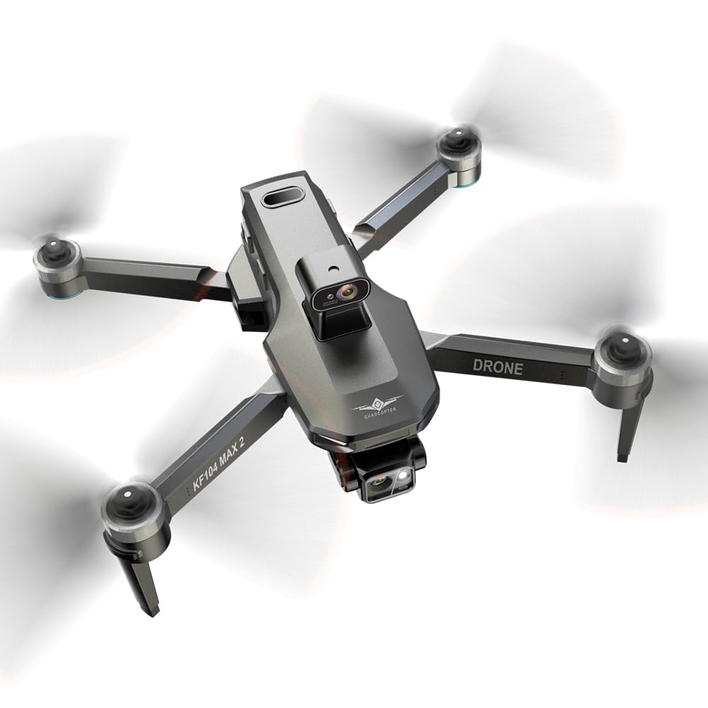 MZtoyz, KF104 Max 2 Drone, 4K Camera, 5G WiFi, 3-Axis Gimbal