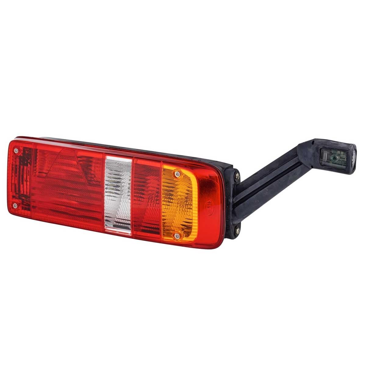 HELLA 2VP 340 934-201 Rearlight - EasyConn I Hybrid - Hybrid - 24V - mounting/Bolted - Lens Colour: Multi-coloured - Plug: Male - right - Quantity: 1