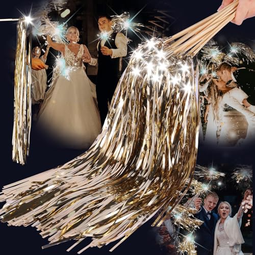 ​Drixbor 24 PCS Light Up Wedding Wands - LED...