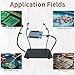 HexoTools Upgraded Helping Hands Soldering Station, Holding Fixture Station, Soldering Kit, Third Hand Soldering Tool 4 Flexible Arms Helping Hands for Electronic Repair Soldering, Jewelry Crafts.