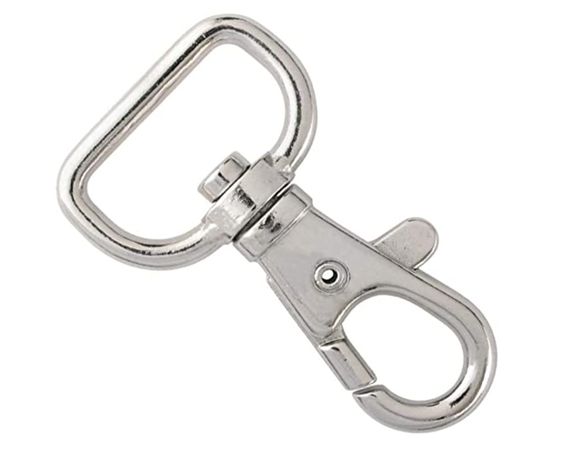 Kavya Craft Present Premium Metal Handles Hooks Key Rings 3/4 inch D Ring Set of 6 Pieces Grey for Macrame Projects and Craft Works-image-14