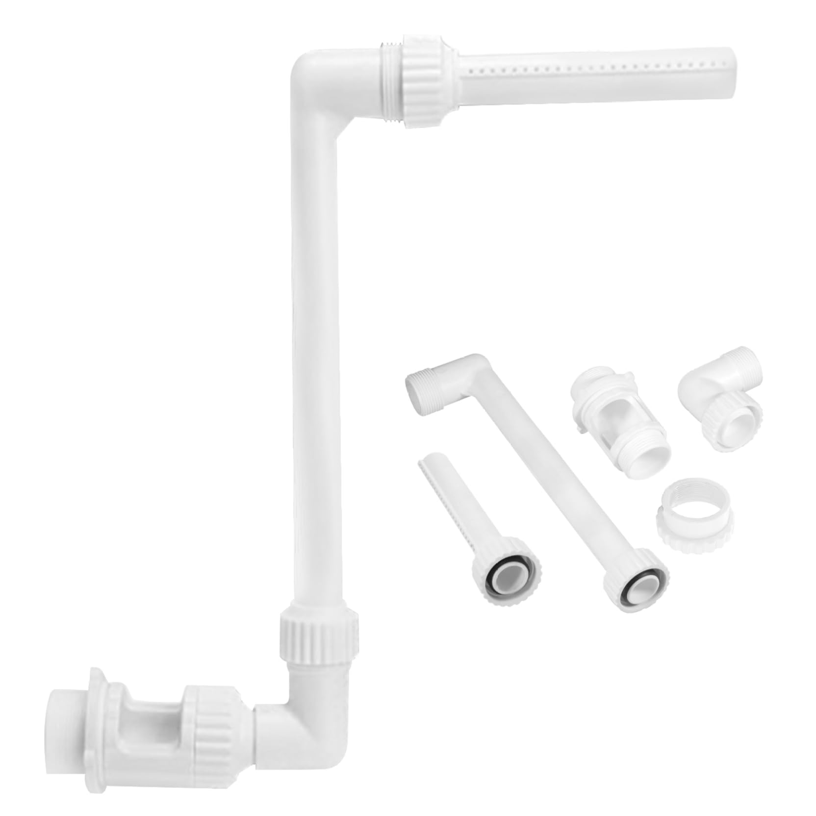 Pool Sprayer Fountain Pool Waterfall Plastic Spray Pond Fountain Above Ground Swimming Kids Fun Sprinkler Cooling and Relaxing Pond 1.5Inch Return Jet Attachment Accessories