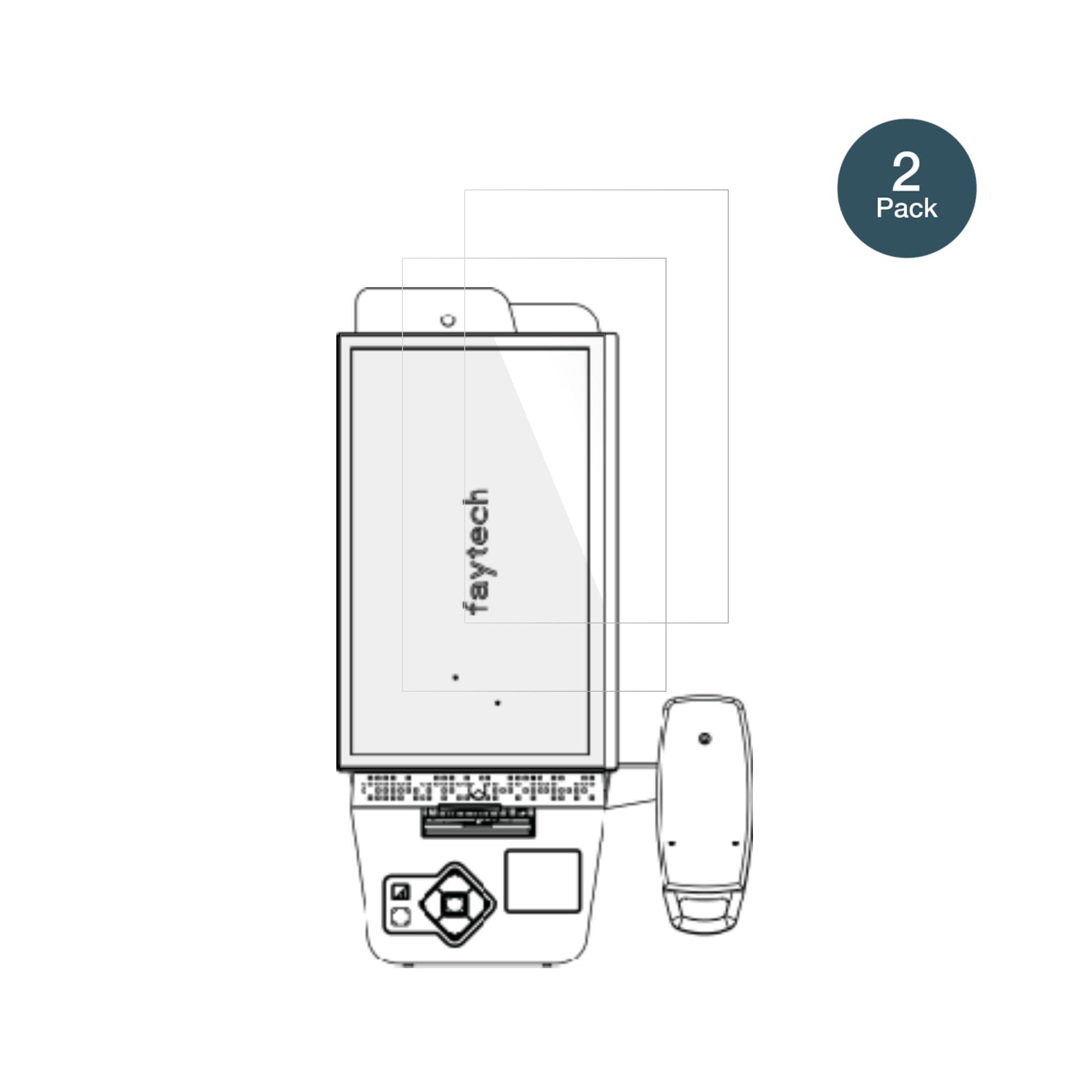 dipos 2x Pellicola 9H per Pyramid Computer POLYTOUCH PIXI 15.6 Basis | Non si rompe e non si scheggia, non è vero vetro, Anti-Shock, si adatta perfettamente, antigraffio, senza bolle, autoadesiva