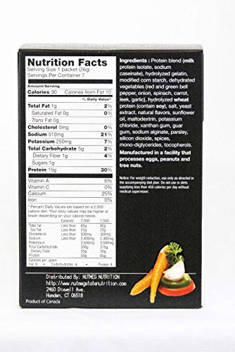 Miniatura 2 de Proti Fit  Sopa de dieta de proteínas altas  Crema de verduras  0.53oz de proteína  Bajo en calorías (90 calorías)  Bajo en carbohidratos  Bajo en