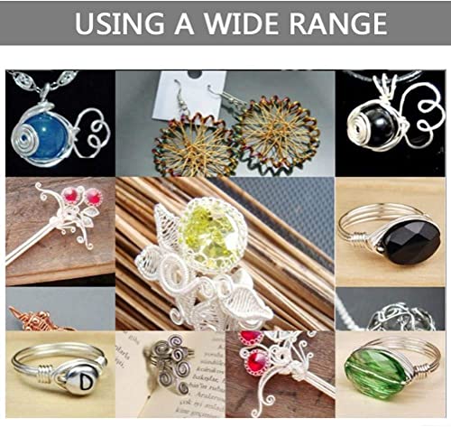 Image of Beadsnfashion 10 Meters Aluminium Craft Wire for Art & Craft, Jewellery Design, Wire Wrapping, Flower Decoration, Floral Arrangement and DIY Handmade Projects (Turquoise, 1.5 MM)