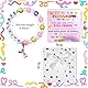 KEELYY Einschulung Mädchen Ärmbänder Einschulung Geschenk Schulkind Schultüte Füllung Schulanfang Geschenk Armband mit Grußkarte Geschenkbox