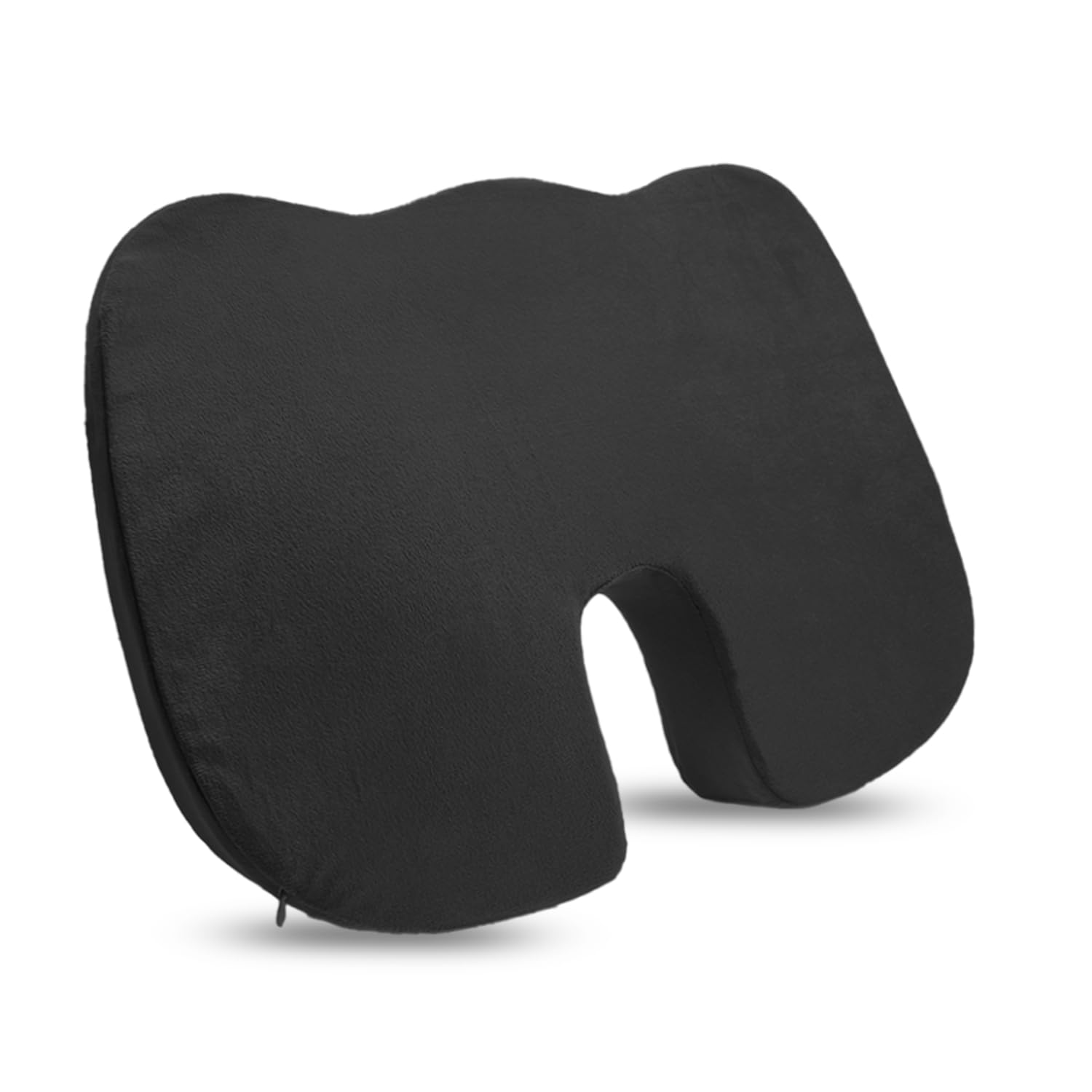 Sassoon Chair Cushion for Tailbone, Sciatica, Lower Back Pain Relief (Pack of 1) - Black