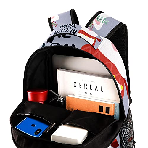 Sac à dos renards motif céleste bleu lune et étoiles Plise - 4