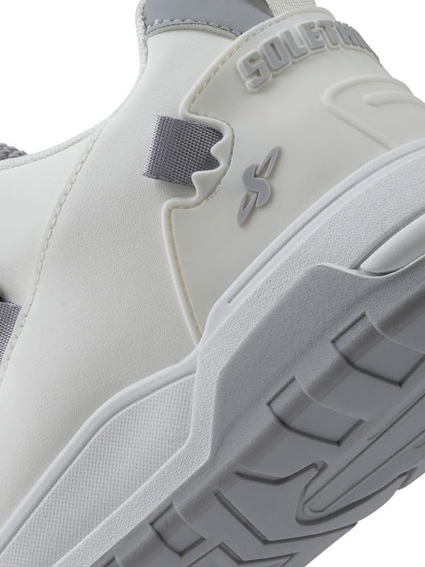 SOLETHREADS Men's White Sneakers - Image 7
