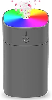 400ml Mini Humidifiers for Bedroom, Portable Aroma Diffus...