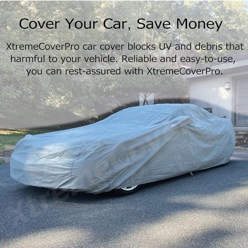 Image of Custom FIT Car Cover fits 2020 2021 2022 2023 2024 2025 Chevy Corvette C8 XTREMECOVERPRO Diamond Series Grey
