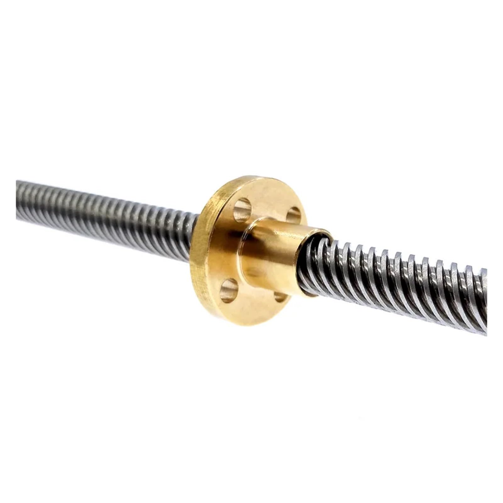 Vis à billes CNC à mouvement linéaire Vis Mère T8 600 Mm, Guide Linéaire For Imprimantes 3D, Pièces Avec Écrou(Helical pitch 10mm)