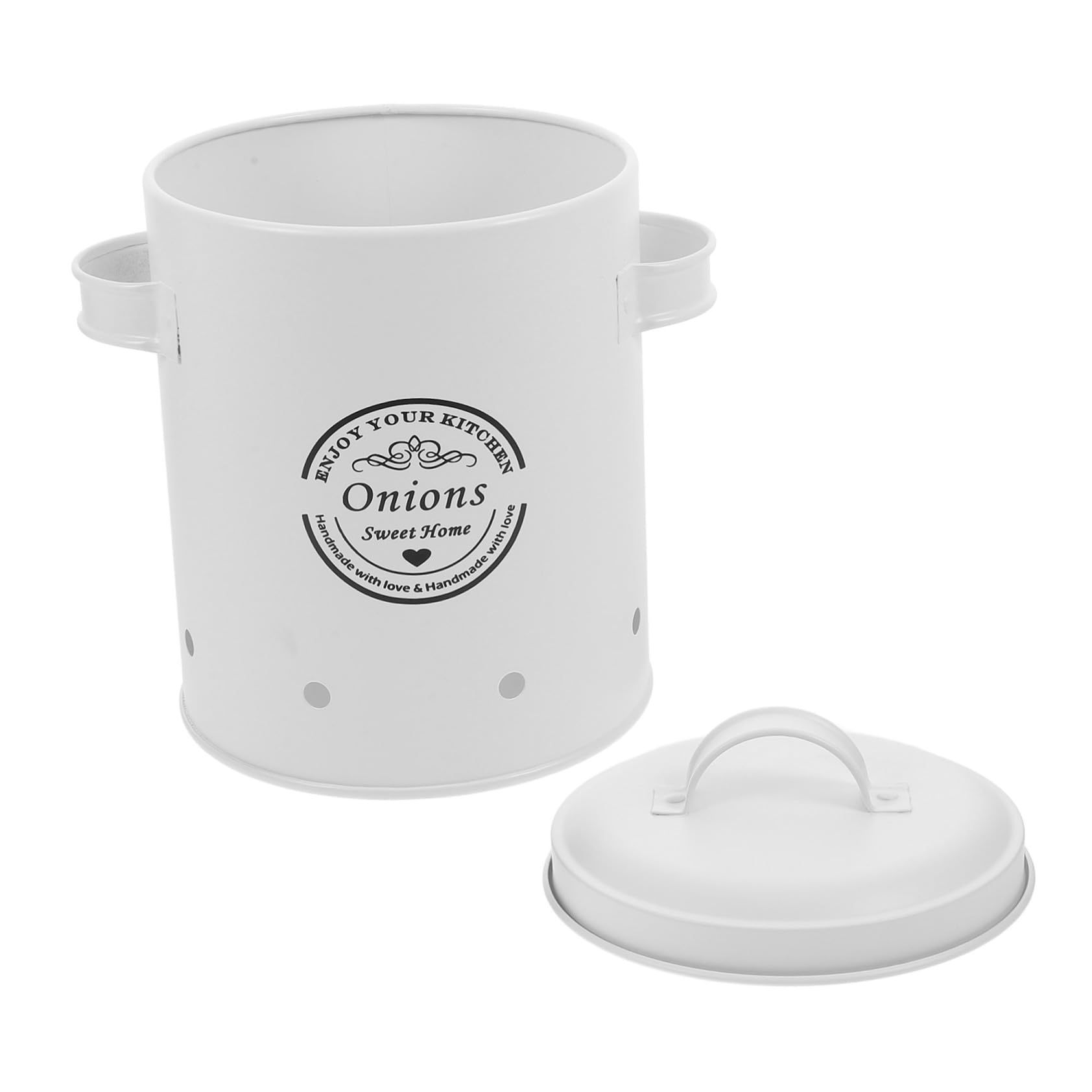 Cabilock Onion Garlic Potato Storage Jar Large Capacity Vegetable Keeper Container for Kitchen Organization for Ginger Garlic Potatoes Fruits and More Stylish Home and