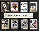 NHL Ottawa Senators Daniel Alfredsson 8-Card Plaque, 12 x 15-Inch