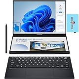 ASUS Zenbook Duo 2-in-1 Laptop 14.0' 120Hz 2.8K OLED Touch (Intel Ultra 9-185H, 32GB LPDDR5X RAM, 1TB PCIe SSD, Intel Arc, Backlit KB, 2 Thunderbolt 4, Active Pen, Wifi 6E, Win 11 Pro) w/DKZ USB Hub