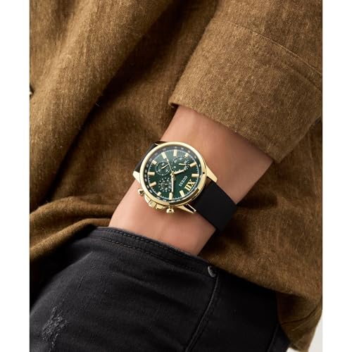 Image of GUESS Walker Analog Watch for Men with Round Dial & Water Resistant Man's Wrist Watches