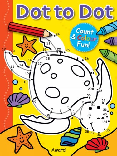 Dot to Dot Colouring Book - Turtle