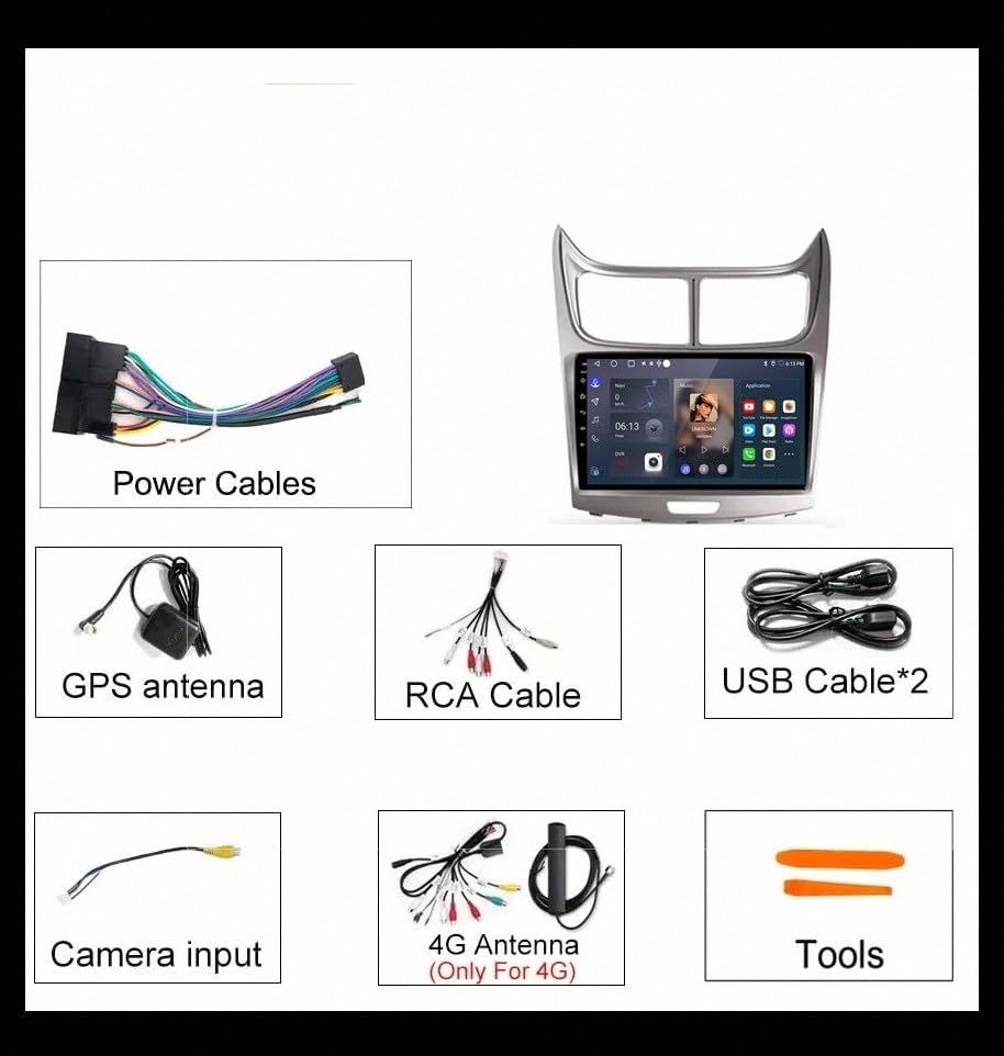 Navegador GPS para Chevrolet Sail que soluciona las pérdidas de señal en carretera 7