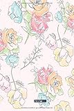  Liniertes Notizbuch - Pastel Ölgemälde Muster: in DIN A5 Softcover  Notizbuch mit persönlichem Register + Seitenzahlen  Tagebuch, Deutschheft, ... Schulheft, Notizheft zum Selbstgestalten