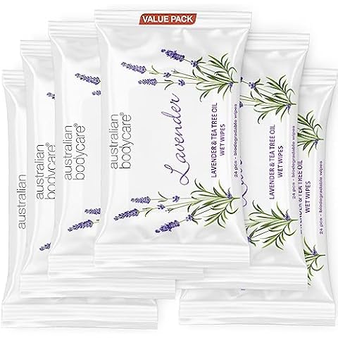 Lavender & Tea Tree Oil Wet Wipes - 144 Pack Cover