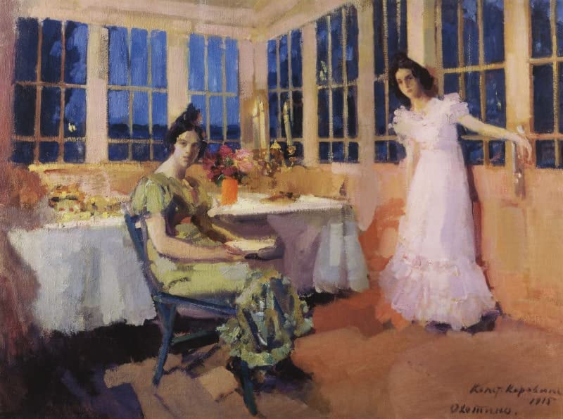 Art pour décoration chambre : tableau vintage de Constantin Korovine pour votre salon