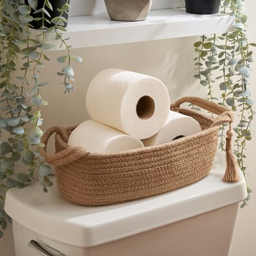 Decorative Toilet Paper Basket – Beautiful...