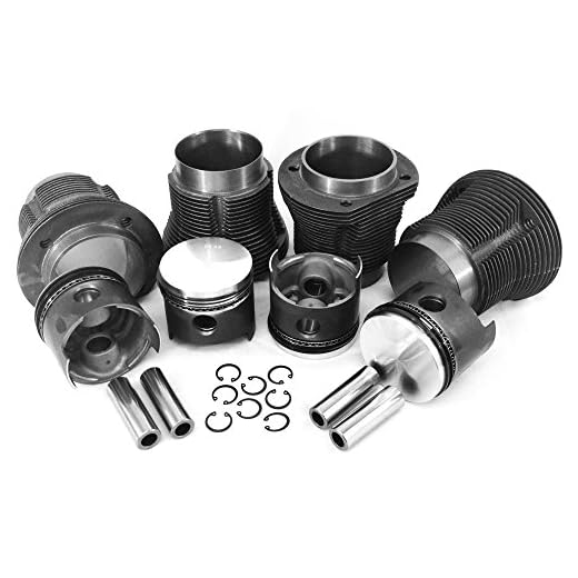 AA Performance Products 87 x 69mm 1641cc Piston & Cylinder Kit for VW