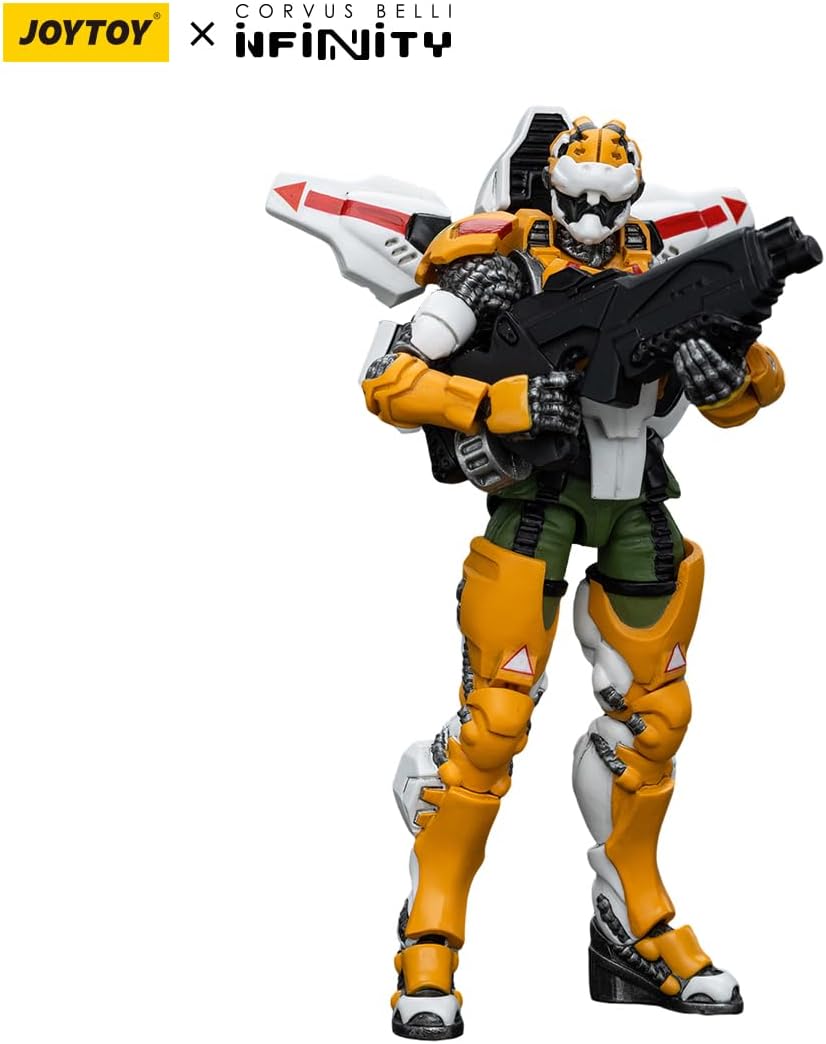 JOYTOY Infinity 1/18 Action Figure Yu Jing Special Action Team Tiger Soldier Female 4inch Movable Model Collectible Figurine,Toys for Kids 15+ and Adults