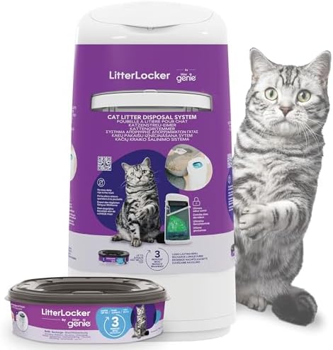 Litter Genie - Litter Locker – Cubo para Arena de Gato a Prueba d...