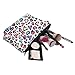 Aiphamy Cute Travel Makeup Bag Cosmetic Bag Small Pouch Gift for Women (Heart)