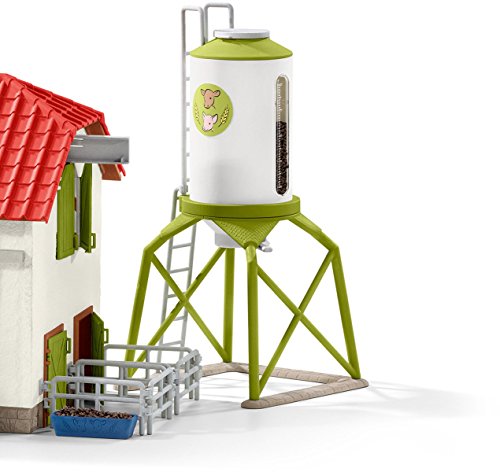 Schleich 41429 – Futtersilo mit Tieren, mehrfarbig - 4