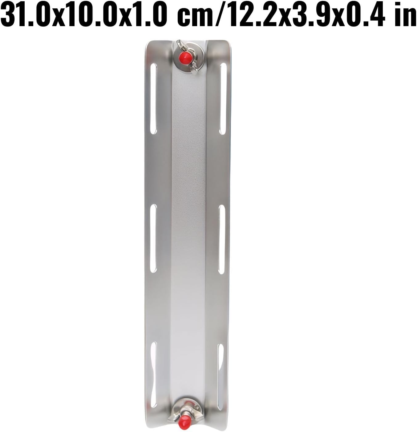 Technical Diving Backplate Single Tank Adapter with Mounting Screws for Standard Dive Tanks