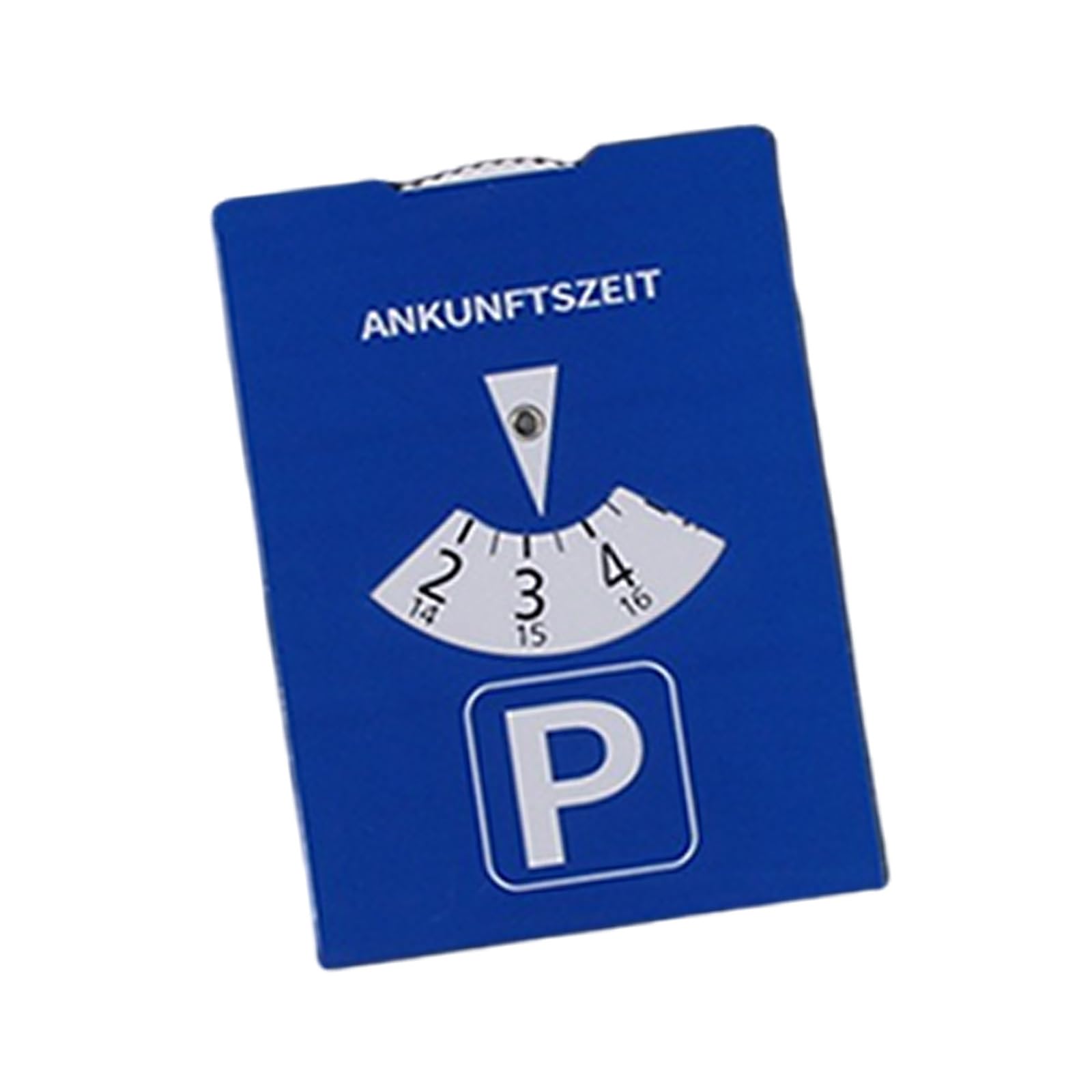 1/2 discos de estacionamiento para gestión segura del tiempo de aparcamiento en zonas europeas sellos de tiempo de construcción de papel