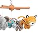 Lambs & Ivy Wild Life Musical Baby Nursery Crib Mobile - Protect The Animals