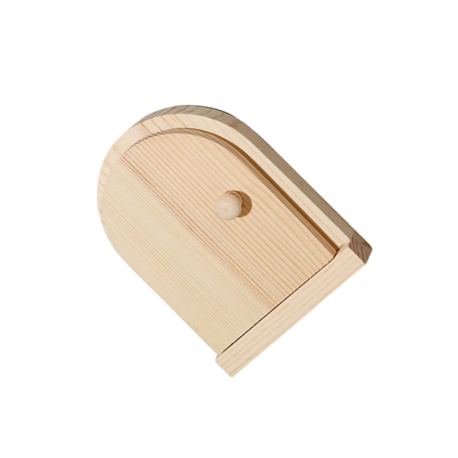 Universals Wooden Switches Plate Cover Dustproof Protectors for Electrical Sockets Natural Wood Design Dustproofed Wooden Switches Plate