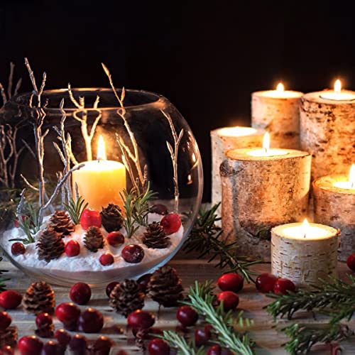 Image of 10 Hours Ivory Votive Candles, Unscented 1.5 inch Wax Candles for Wedding, Party, Holiday Spa & Home Decoration, 36 Packs