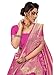 Nivah Fashion Women's Banarasi Art Silk Saree with Blouse Piece(NH.S13-Pink)