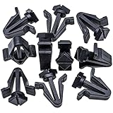 Rexka 10pcs Grille Retainer Clip Compatible with Nissan Infiniti 01553-03831 200SX, Axxess, Frontier, Maxima, Pulsar NX, Sentra, Stanza, Xterra, J30, M30, QX4