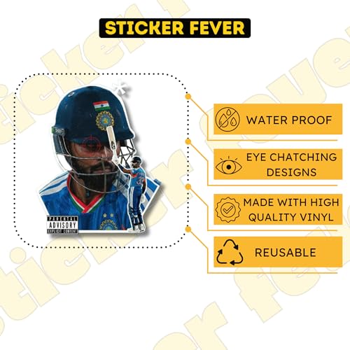Image of Pack of 35 Random Cristiano Ronaldo Stickers for Laptop /Mobile /Mobile /Journal /Diary /Guiatar etc. (Pack of 35) (Hardik Pandya)