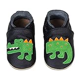 Hochwertiges weiches Leder: IceUnicorn Babyschuhe sind aus flexiblem weichem Leder und haben eine schützende Wildledersohle, die es den Füßen Ihres Babys ermöglicht, sich natürlich zu bewegen und zu wachsen.