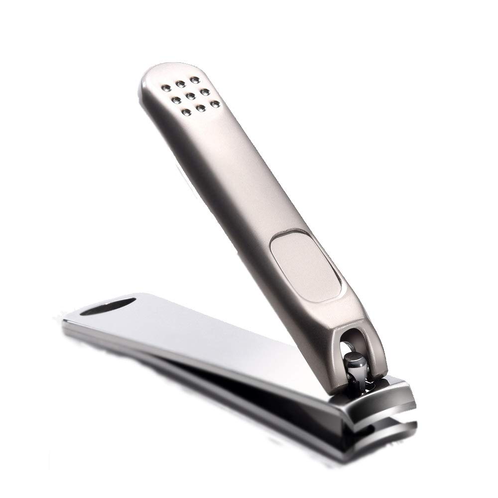 XIANGFAZJD Cortauñas Clippers de uñas para Adultos/Acero Inoxidable Clippers de uñas Negras de Acero Inoxidable de Acero Inoxidable de Acero Inoxidable Tijeras de Tijeras de Tijeras