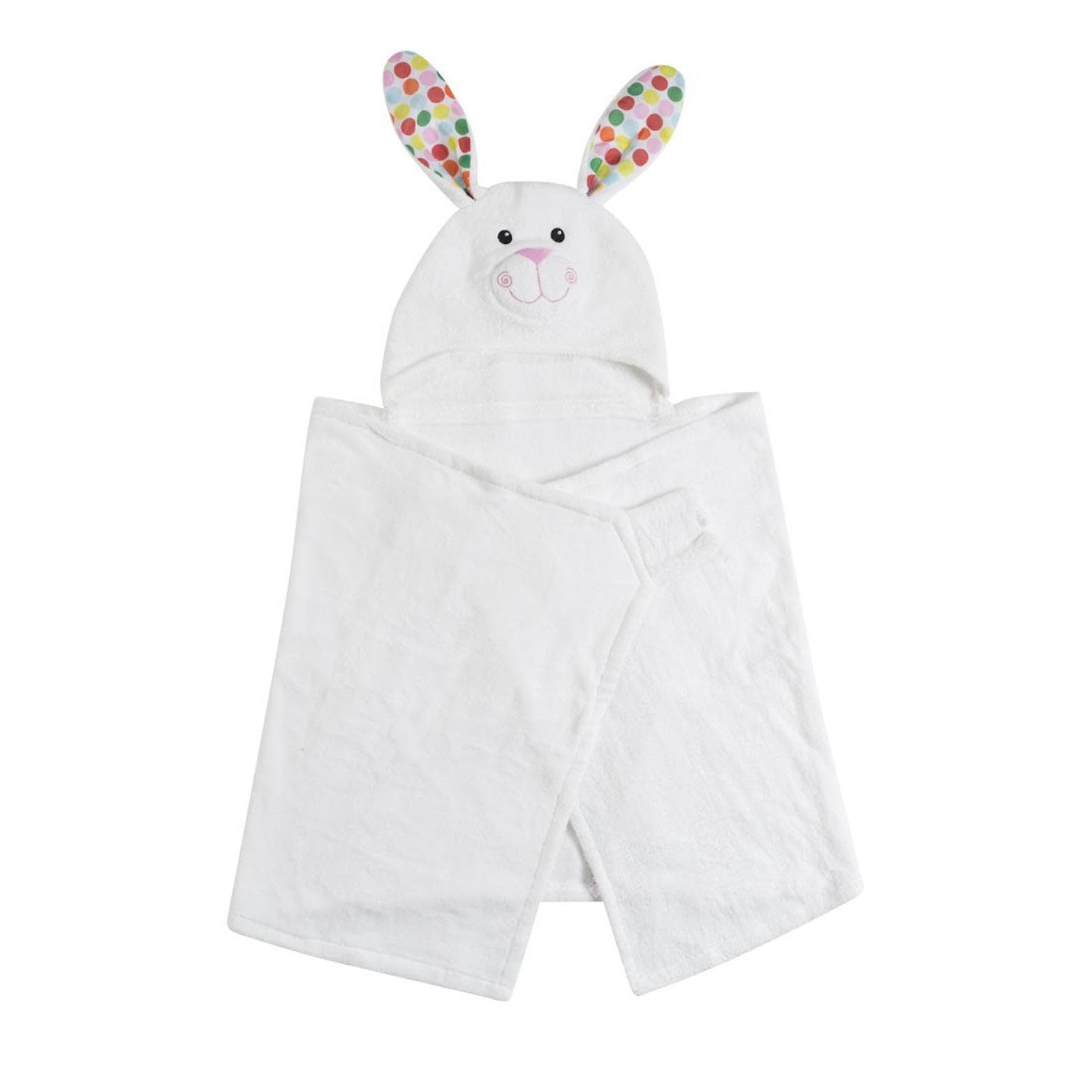 Zoocchini, coniglietto di asciugamani per bambini con cappuccio in cotone 100%