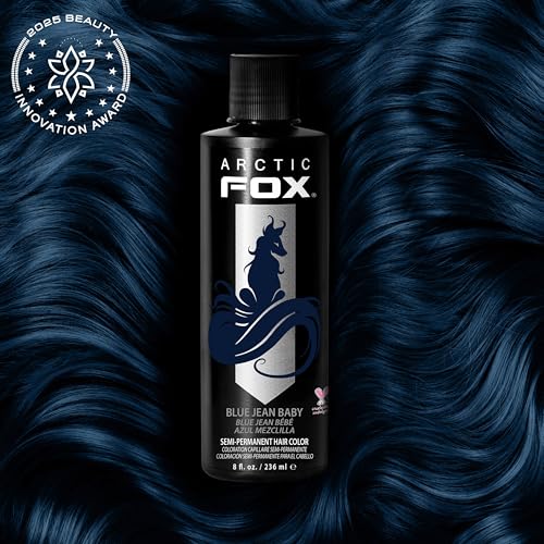 Image of ARCTIC FOX Semi-Permanent Hair Color Blue Jean Baby - Cruelty-Free - 8 oz