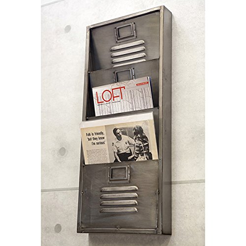 【Industrial l】インダストリアル ウォール レターラック4 Amazon｜インダストリアル ウォール レターラック4 [並行輸入品