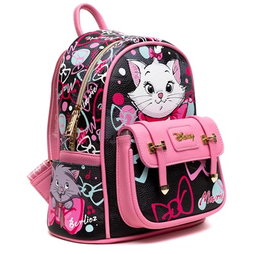 Wondapop Aristocats - Marie 11" Vegan Leather Fashion Mini Backpack2